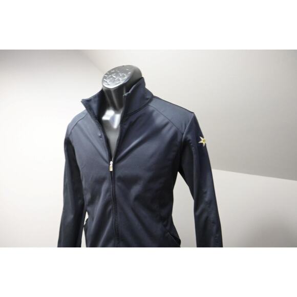 Under Armour SoftShell Jacket Rockstar Energy Windbreaker Full Zip Womens Large - Picture 1 of 12